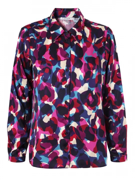 Foto van product TATUUM Blouse 'Nikali 6' beige / blauw / lila / pink
