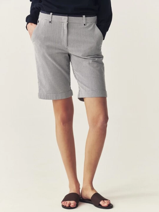 Foto van product TATUUM Chino 'Soro' navy / wit