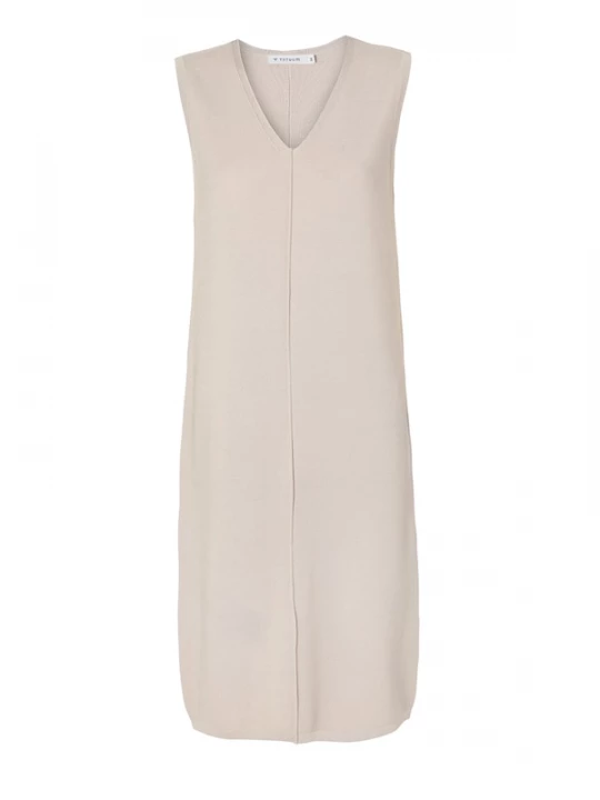 Foto van product TATUUM Gebreide jurk 'Audrey' beige