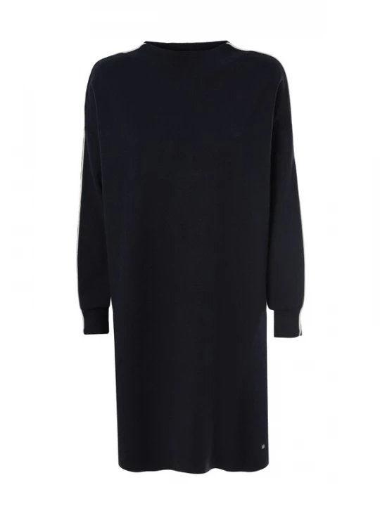 Foto van product TATUUM Gebreide jurk 'Cora' ecru / navy