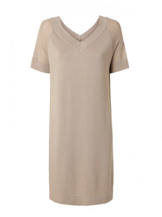 Foto van product TATUUM Gebreide jurk 'Taya' beige