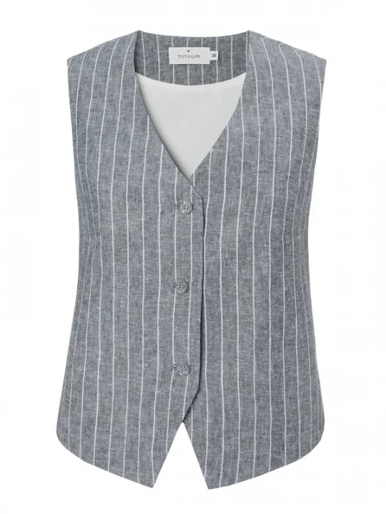 Foto van product TATUUM Gilet 'Reze' lichtblauw / donkerblauw