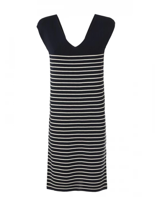 Foto van product TATUUM Jurk 'Nikalimo' navy / wit