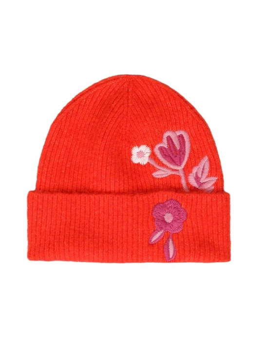 Foto van product TATUUM Muts rosa / magenta / oranjerood / wit