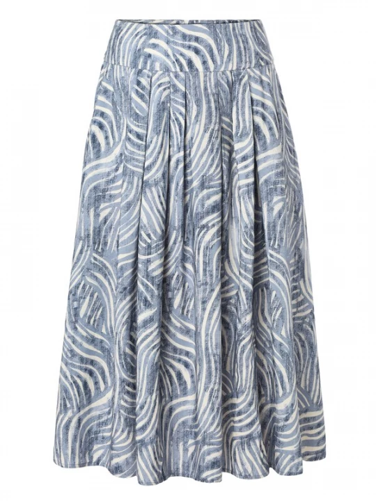 Foto van product TATUUM Rok 'Festina' blauw / wit
