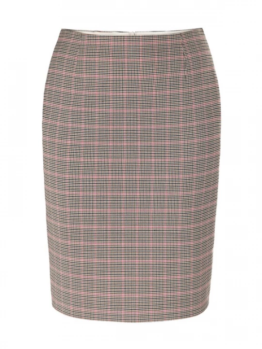 Foto van product TATUUM Rok lichtbeige / bruin / donkerroze / zwart