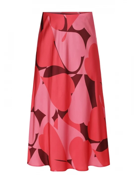 Foto van product TATUUM Rok 'Lila' lichtroze / rood / bordeaux