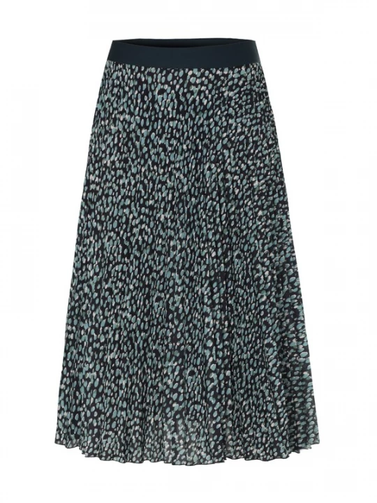 Foto van product TATUUM Rok 'Ridio 2' beige / navy / cyaan blauw