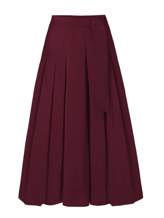 Foto van product TATUUM Rok 'Taftani' bordeaux