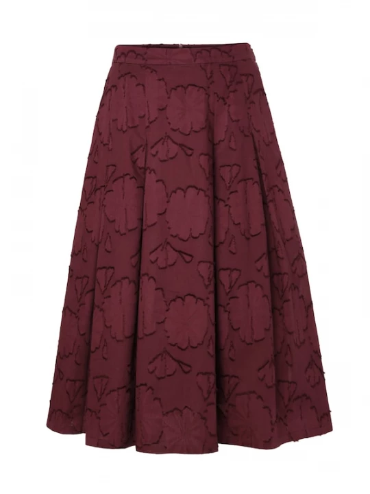 Foto van product TATUUM Rok 'Taftiko 2' bourgogne