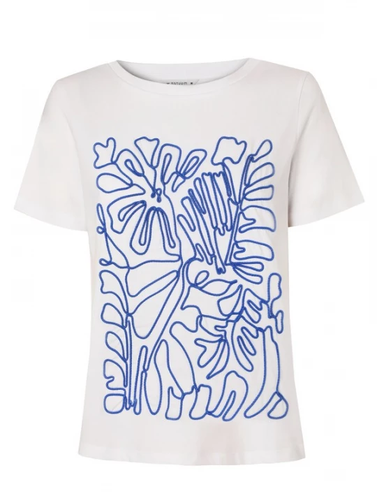 Foto van product TATUUM Shirt 'Atono 1' blauw / wit