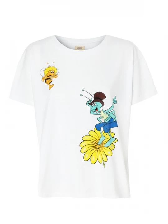 Foto van product TATUUM Shirt 'Carla 1' blauw / geel / groen / wit