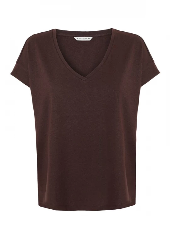 Foto van product TATUUM Shirt 'Dalis' donkerbruin