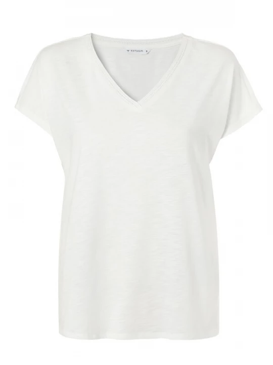 Foto van product TATUUM Shirt 'Evelyn' offwhite