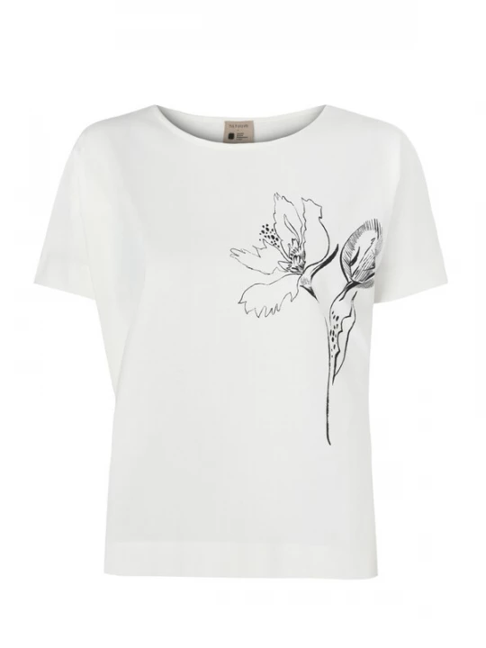 Foto van product TATUUM Shirt 'Lali 2' zwart / offwhite