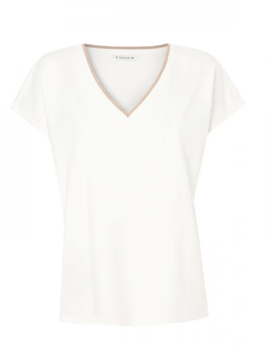 Foto van product TATUUM Shirt 'Lona' lichtbruin / offwhite