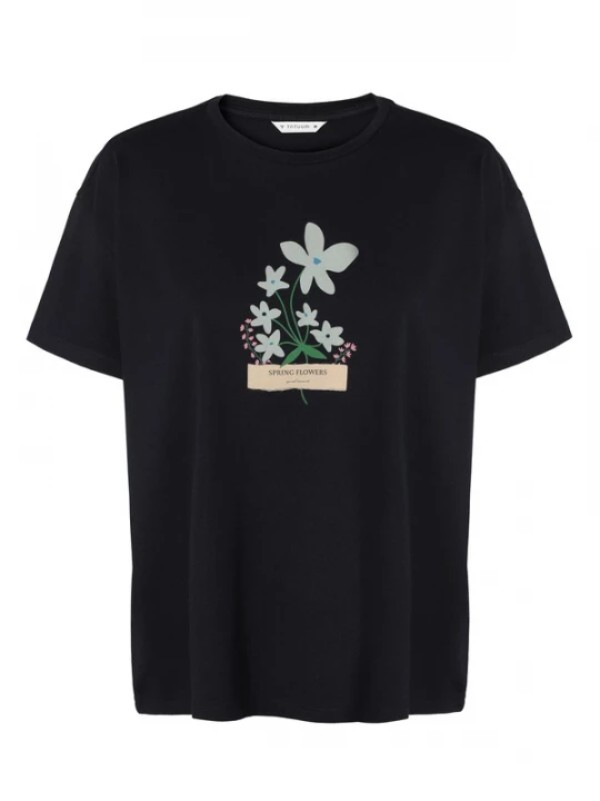 Foto van product TATUUM Shirt 'Malati' gemengde kleuren / zwart