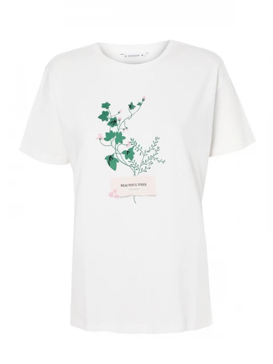 Foto van product TATUUM Shirt 'Malati' groen / pink / poederroze / wit