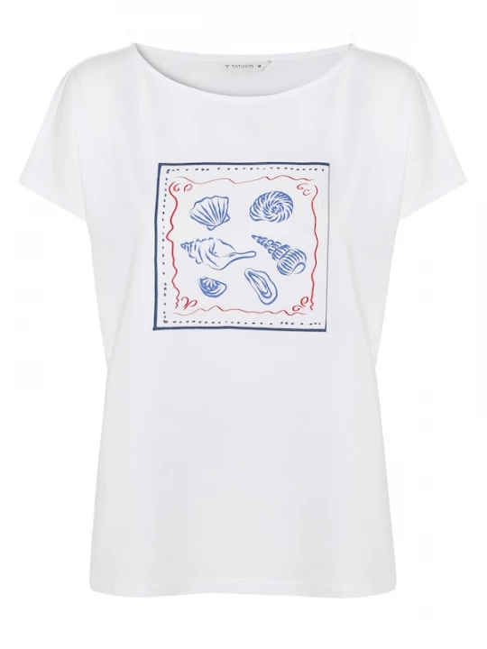 Foto van product TATUUM Shirt 'Mandeno 1' navy / enziaan / bordeaux / wit