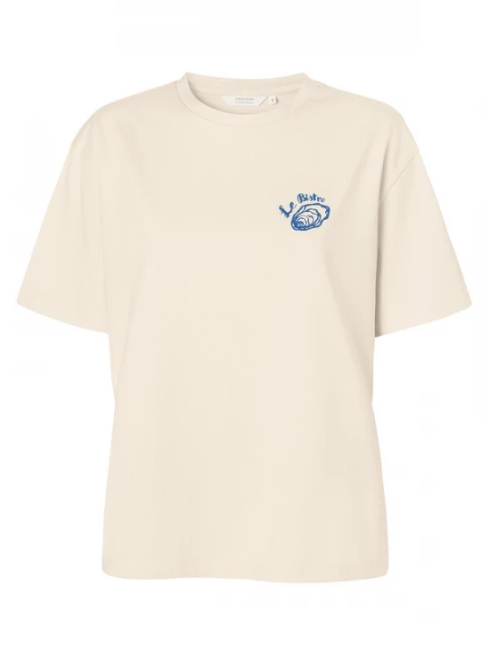 Foto van product TATUUM Shirt 'Mar' donkerblauw / geel / rood / wit