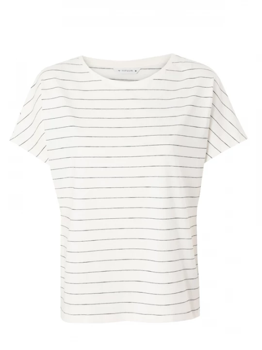Foto van product TATUUM Shirt 'Osaro' zwart / offwhite