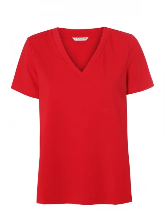 Foto van product TATUUM Shirt 'Ribi' rood