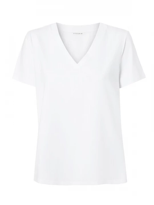 Foto van product TATUUM Shirt 'Ribi' wit