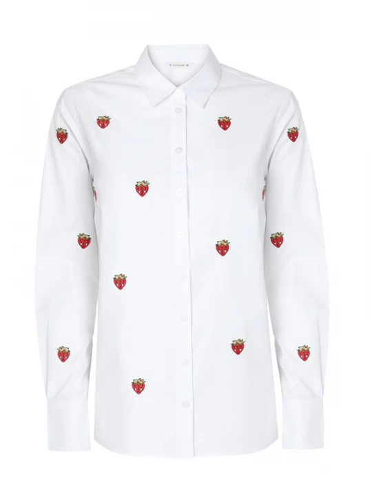 Foto van product TATUUM Shirt rood / offwhite