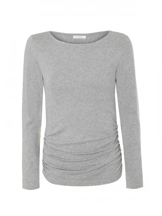 Foto van product TATUUM Shirt 'Zula 1' grijs gemêleerd