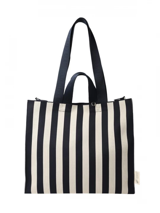 Foto van product TATUUM Shopper 'Nirelle' donkerblauw / natuurwit