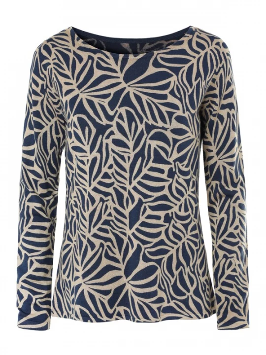 Foto van product TATUUM Trui 'Betty 1' beige / navy