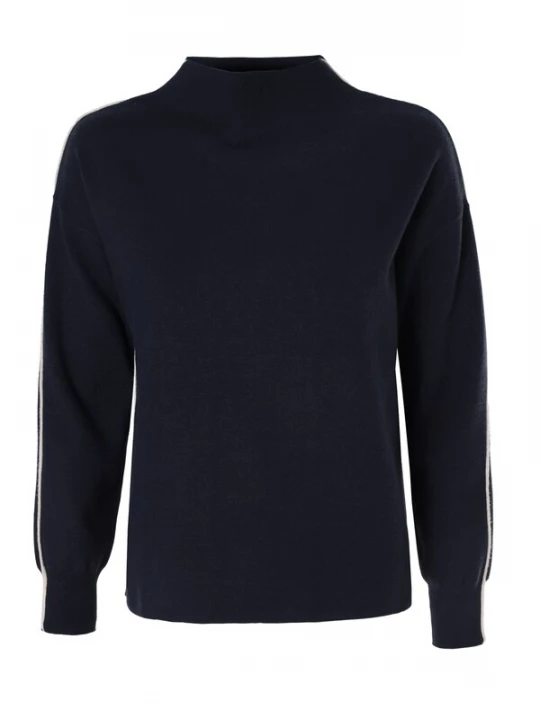 Foto van product TATUUM Trui 'Coraline' navy / wit
