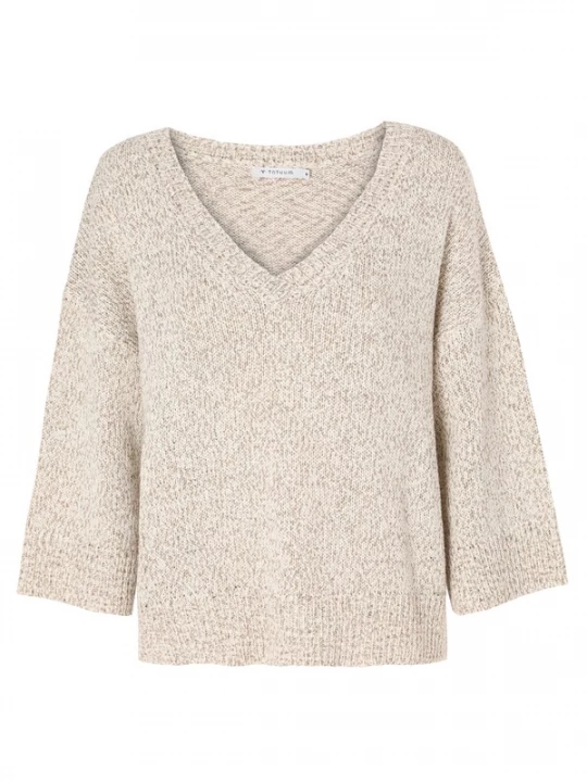 Foto van product TATUUM Trui 'Helenis 1' beige gemêleerd