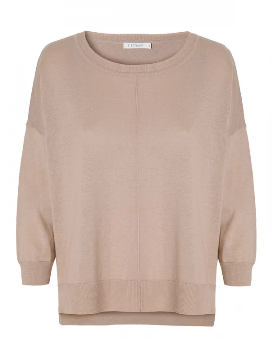 Foto van product TATUUM Trui 'Nala' beige gemêleerd