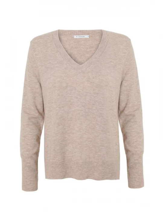 Foto van product TATUUM Trui 'Roni' beige gemêleerd
