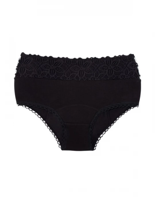 Foto van product Taynie Slip 'Periodenunterwäsche Deluxe extra stark' zwart