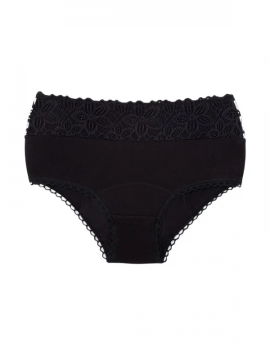 Foto van product Taynie Slip 'Periodenunterwäsche Deluxe ultra' zwart
