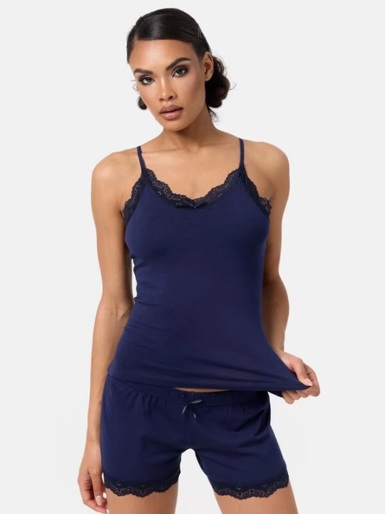 Foto van product Tazzio Korte pyjama 'F908' navy