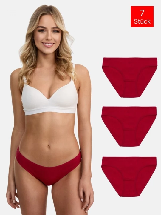 Foto van product Tazzio Slip '3er-Pack F941' rood