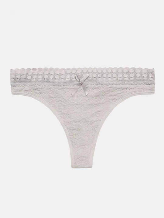 Foto van product Tazzio String '3er Pack F927' grijs