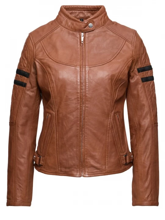 Foto van product Tazzio Tussenjas 'F513' cognac
