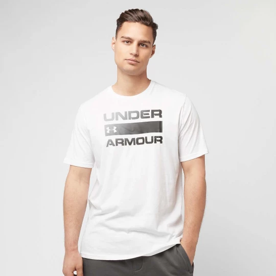 Foto van product Team Issue Wordmark Shortsleeve Under Armour wit