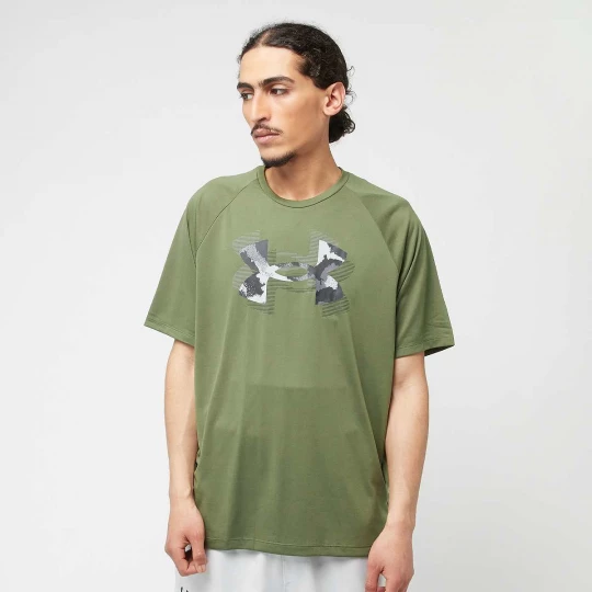 Foto van product Tech Print Fill Short Sleeve Tee Under Armour groen