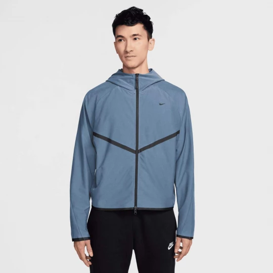 Foto van product Tech Shori Knit Full-Zip Windrunner Jacket Nike blauw