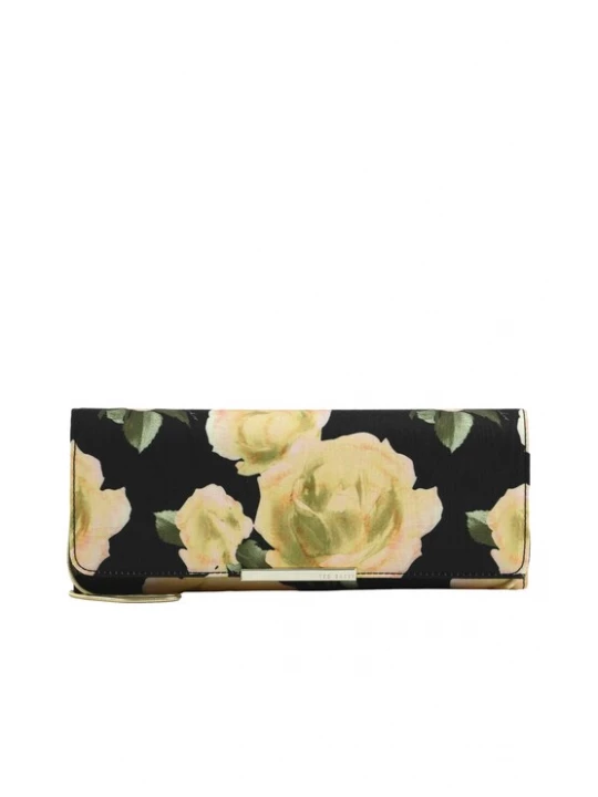 Foto van product Ted Baker Clutch 'MALLIAA' lichtgeel / kaki / zwart