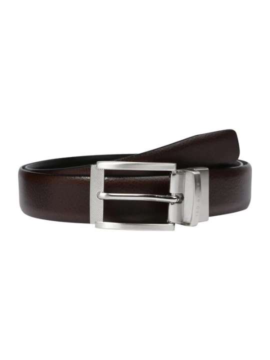 Foto van product Ted Baker Riem donkerbruin / zilver