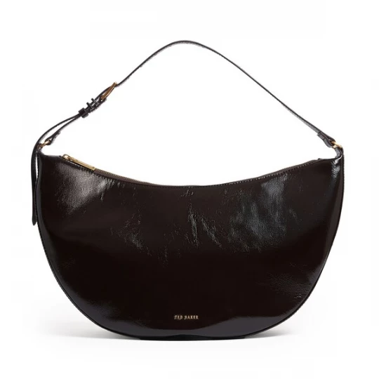 Foto van product Ted Baker Schoudertas 'Cleo' donkerbruin / goud