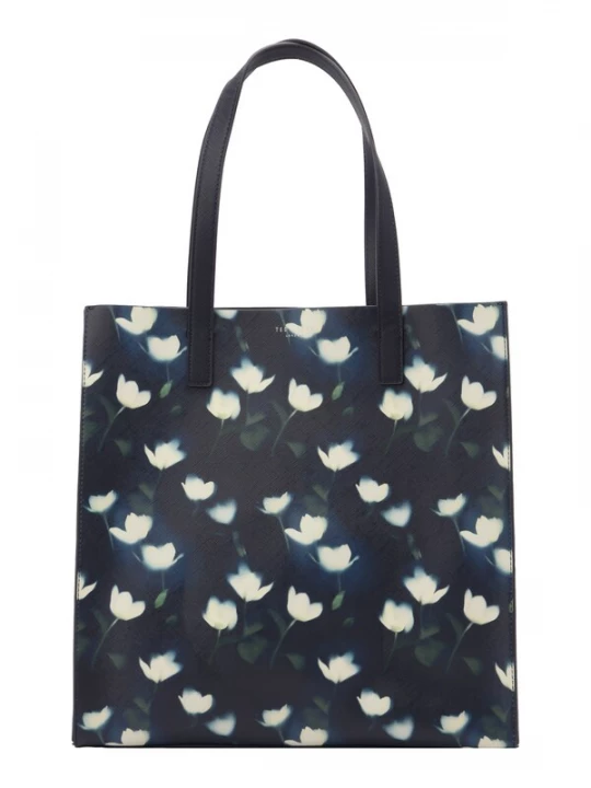 Foto van product Ted Baker Shopper 'TUULCON' navy / groen / wit