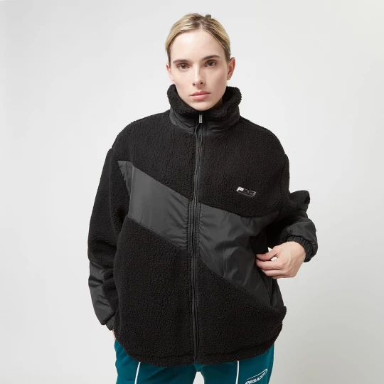 Foto van product Teddy Fabric Mix Jacket Pegador zwart
