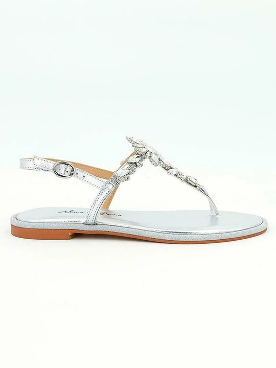 Foto van product Teensandalen Alma en Pena zilverkleurig